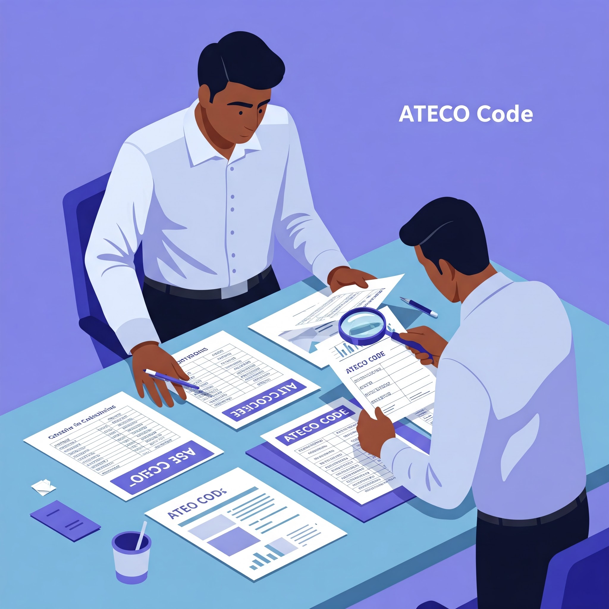 Scegliere il codice ATECO